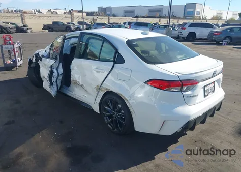 2025 Toyota Corolla Hybrid Se from USA, damaged, VIN JTDBCMFE2S3105411